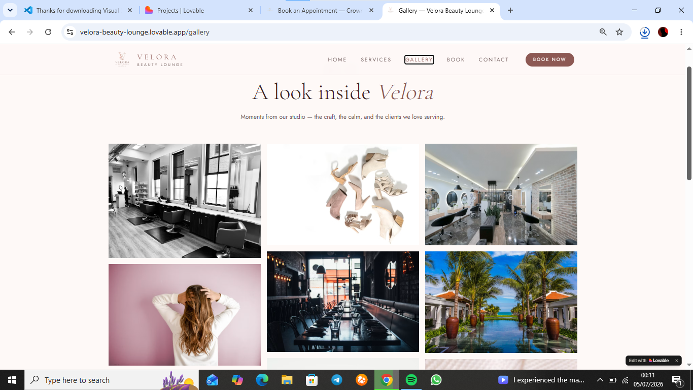 Velora Beauty Lounge — screenshot 3